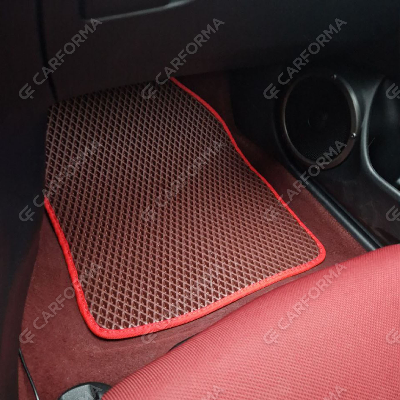 Ворсовые коврики на Honda Civic VIII 3d 2006&nbsp;-&nbsp;2011 в Омске