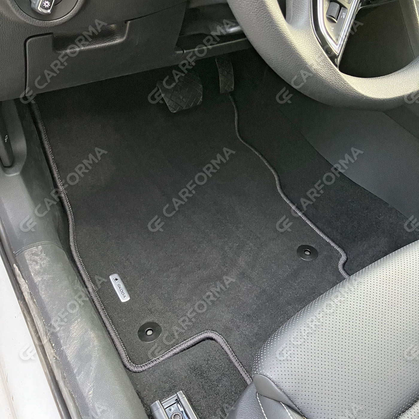 Ворсовые коврики на Skoda Superb III 2015&nbsp;-&nbsp;2026 в Омске