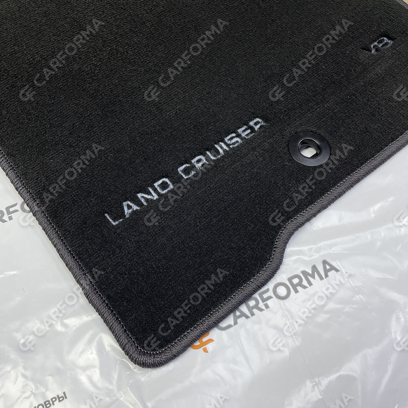 Ворсовые коврики на Toyota Land Cruiser Prado 70 1984&nbsp;-&nbsp;2026 в Омске
