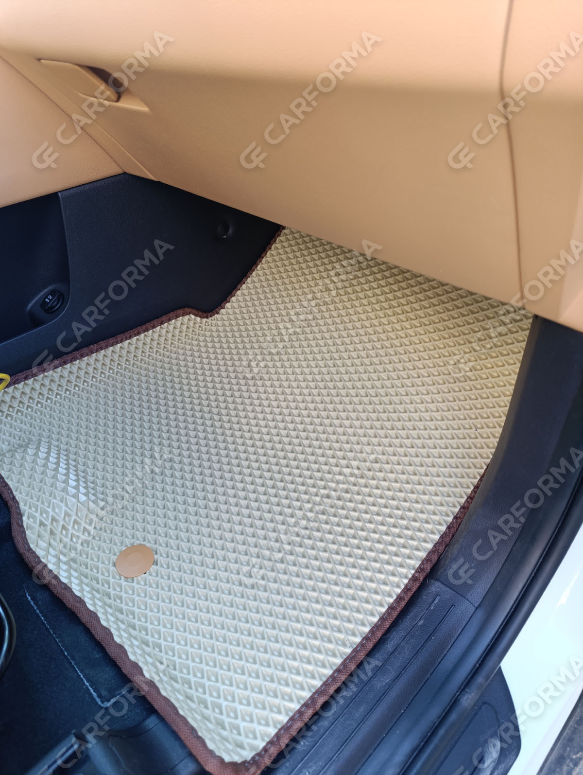 Ворсовые коврики на KIA Carnival IV 7 мест с оттоманками 2020&nbsp;-&nbsp;2026 в Омске