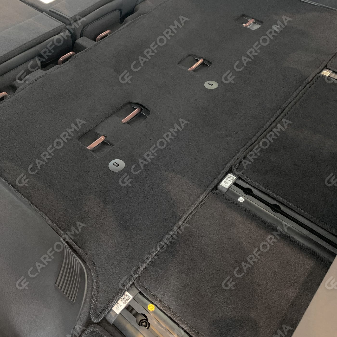 Ворсовые коврики на KIA Carnival IV 7 мест без оттоманок 2020&nbsp;-&nbsp;2026 в Омске