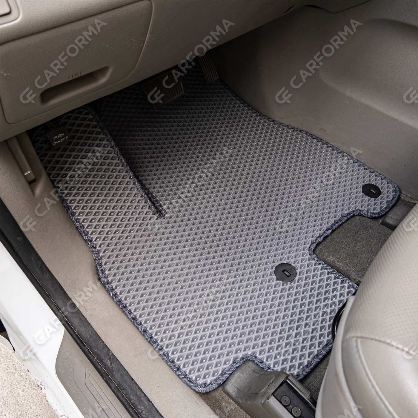 Ворсовые коврики на KIA Carnival III 7 мест 2014&nbsp;-&nbsp;2021 в Омске