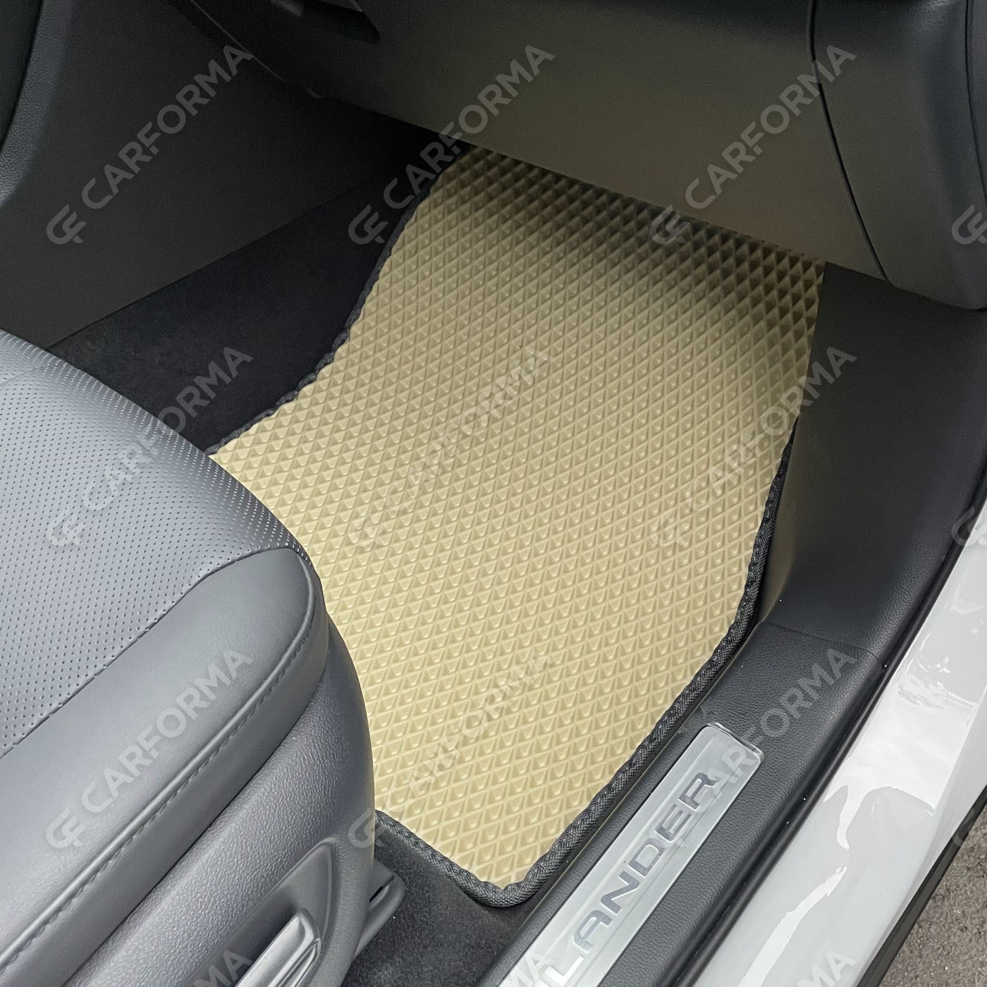 Ворсовые коврики на Toyota Crown Kluger 2021&nbsp;-&nbsp;2026 в Омске