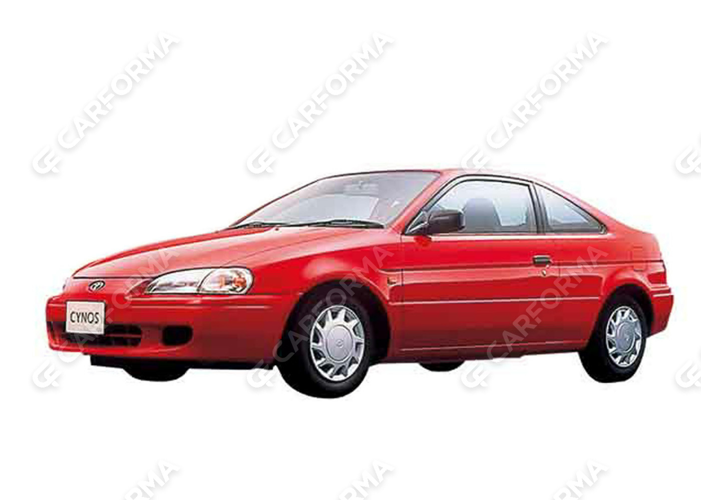 Ворсовые коврики на Toyota Cynos (L50) 1995&nbsp;-&nbsp;1999 в Омске