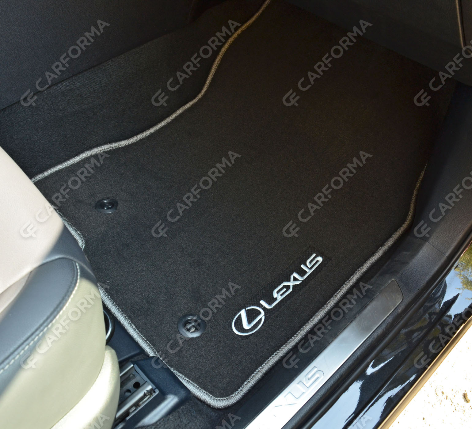 Ворсовые коврики на Lexus NX I 2014&nbsp;-&nbsp;2021 в Омске