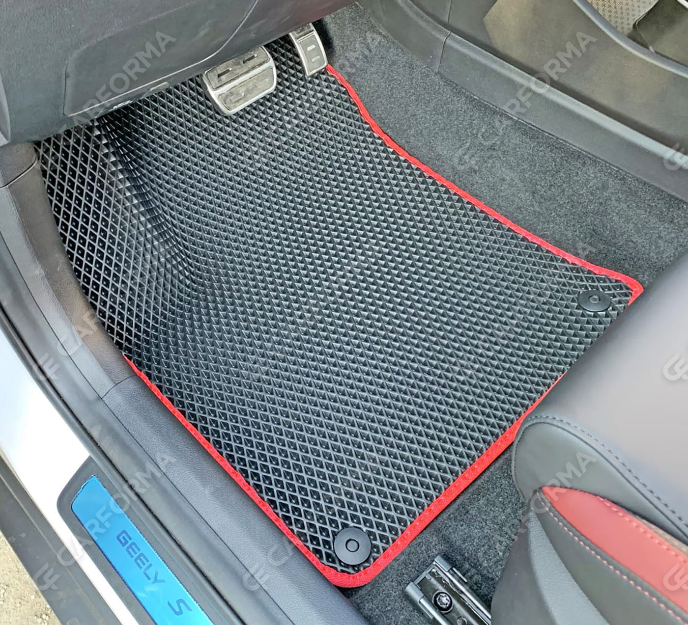 Ворсовые коврики на Geely Coolray 2018&nbsp;-&nbsp;2024 в Омске