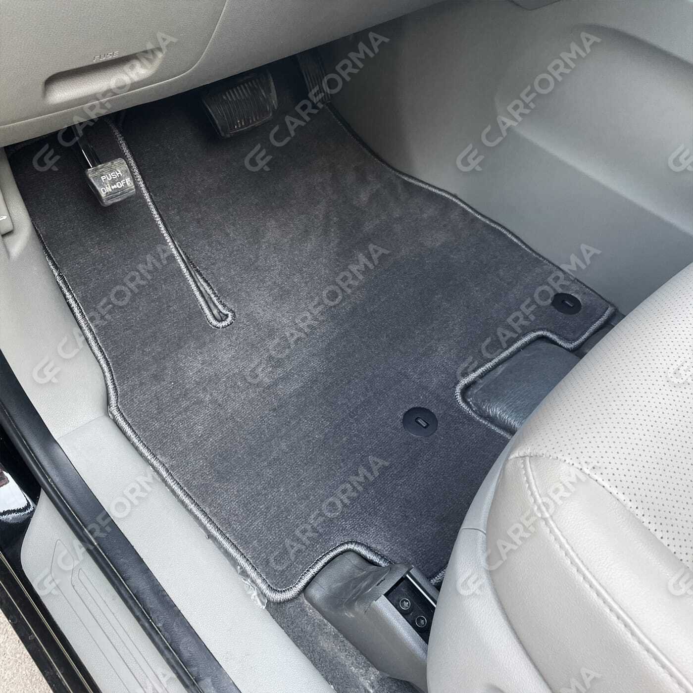 Ворсовые коврики на KIA Carnival III 7 мест 2014&nbsp;-&nbsp;2021 в Омске