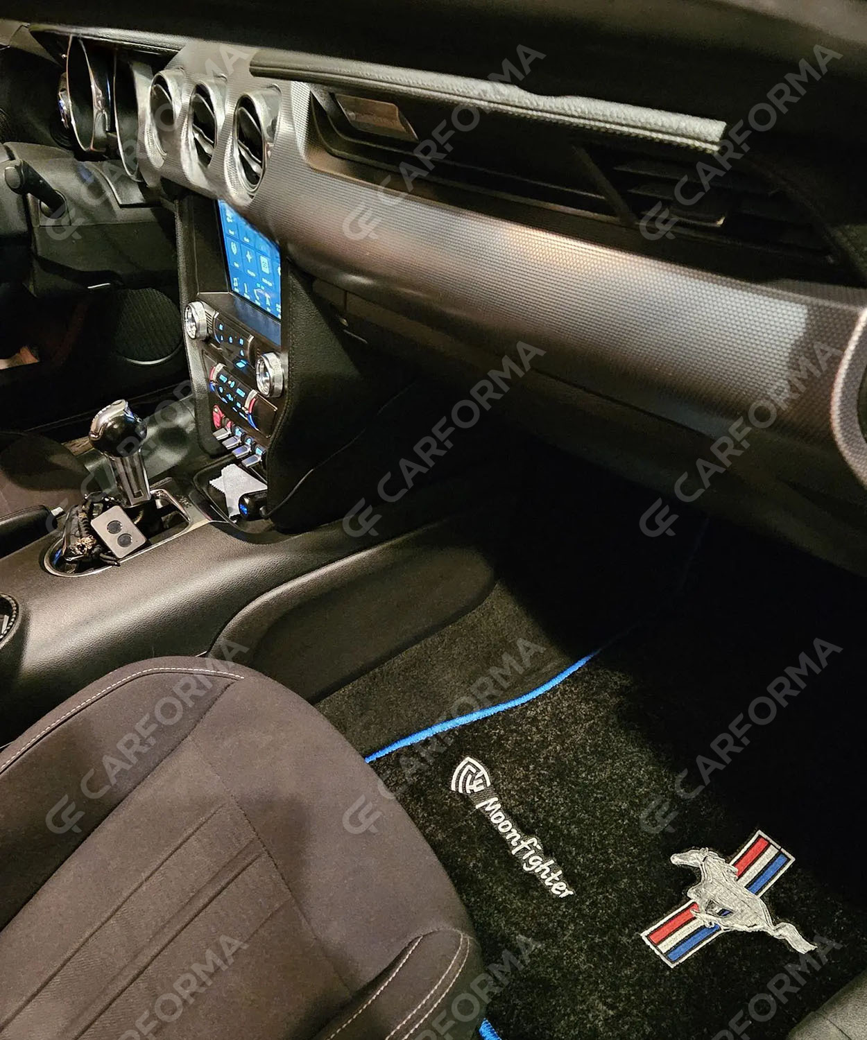 Ворсовые коврики на Ford Mustang VI 2013&nbsp;-&nbsp;2023 в Омске