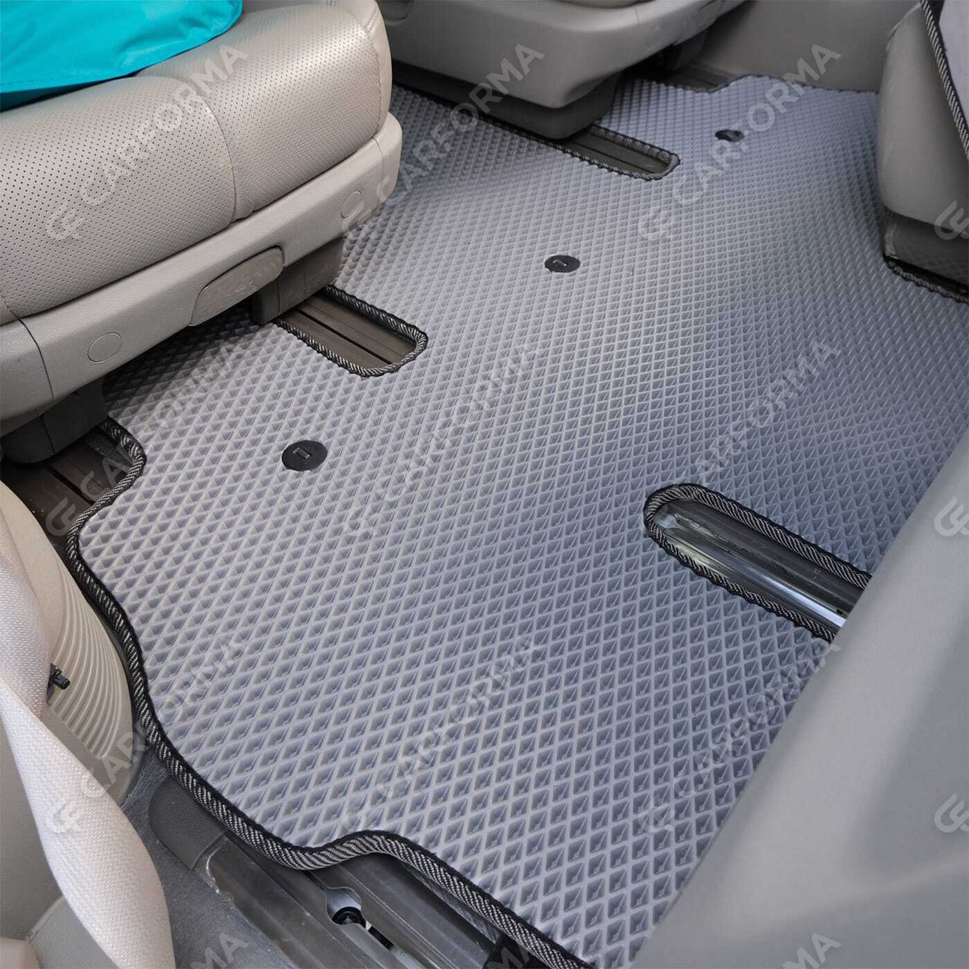 Ворсовые коврики на KIA Carnival III 9 мест и 11 мест 2014&nbsp;-&nbsp;2021 в Омске