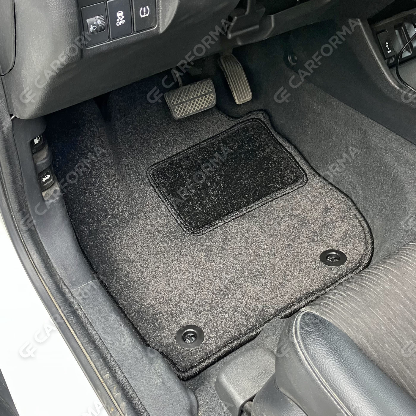 Ворсовые коврики на Honda XR-V I 2014&nbsp;-&nbsp;2022 в Омске