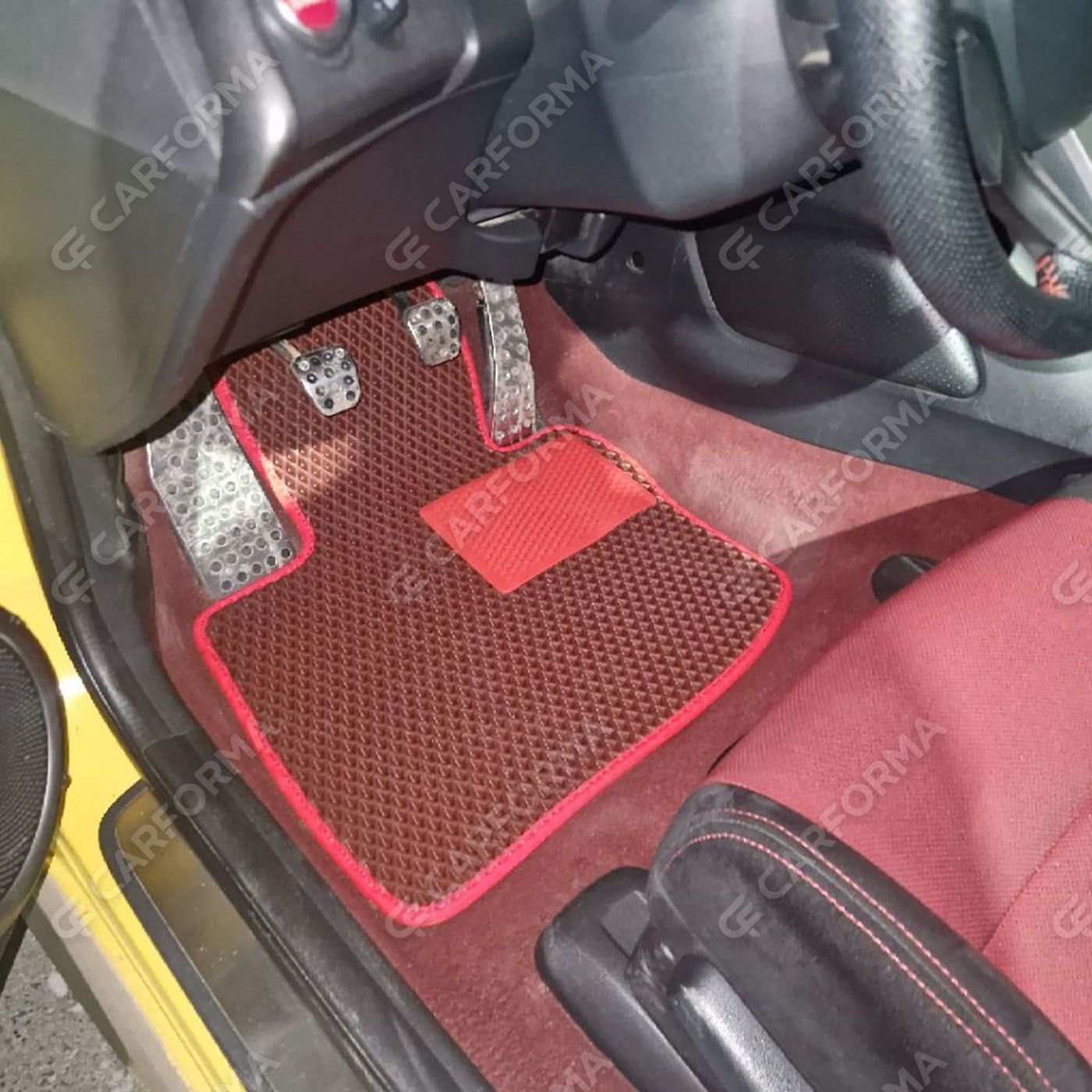 Ворсовые коврики на Honda Civic VIII 3d 2006&nbsp;-&nbsp;2011 в Омске