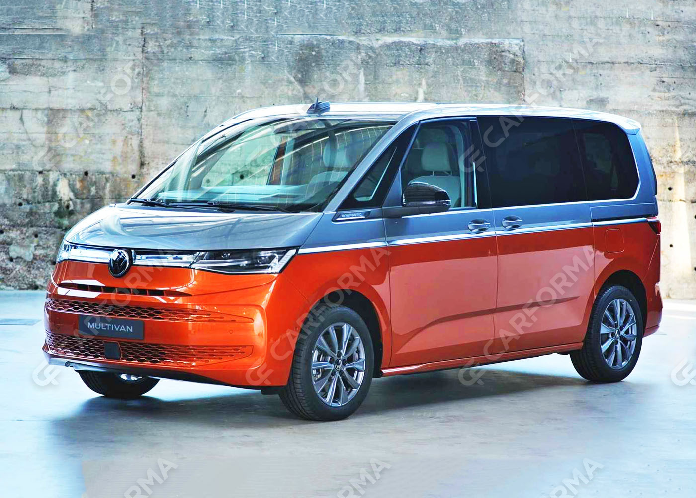 Ворсовые коврики на Volkswagen Multivan (T7) 2021&nbsp;-&nbsp;2026 в Омске