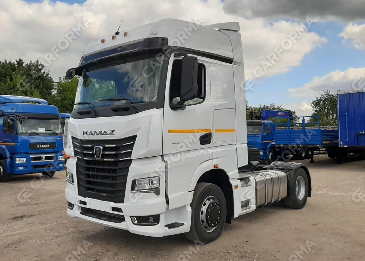 Ворсовые коврики на КамАЗ К5 широкая кабина 54901 