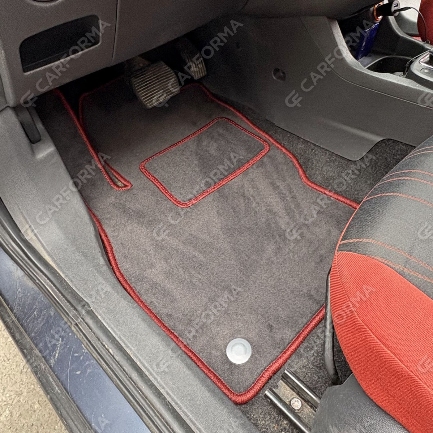 Ворсовые коврики на Opel Corsa D 2006&nbsp;-&nbsp;2014 в Омске