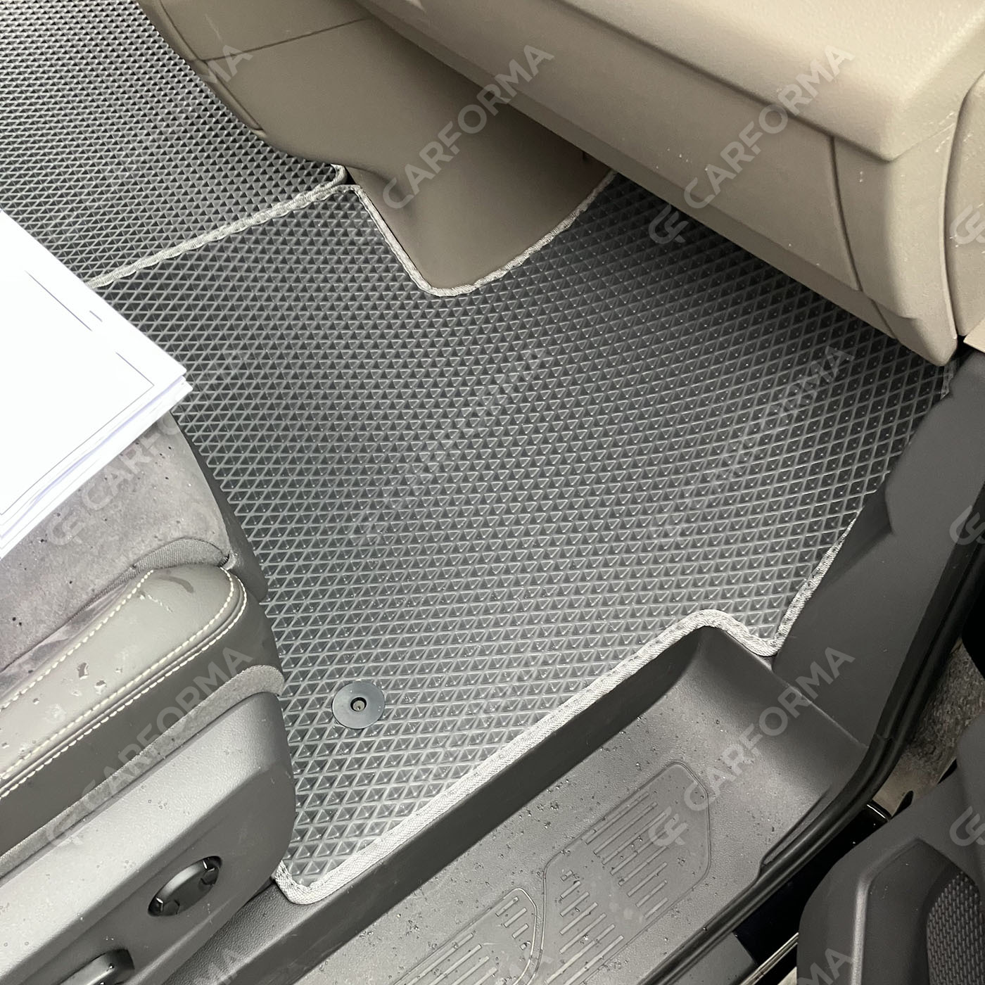 Ворсовые коврики на Volkswagen Multivan (T7) 2021&nbsp;-&nbsp;2026 в Омске
