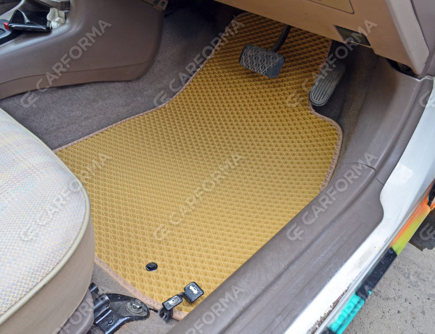 Ворсовые коврики на Toyota Cynos (L50) 1995&nbsp;-&nbsp;1999 в Омске