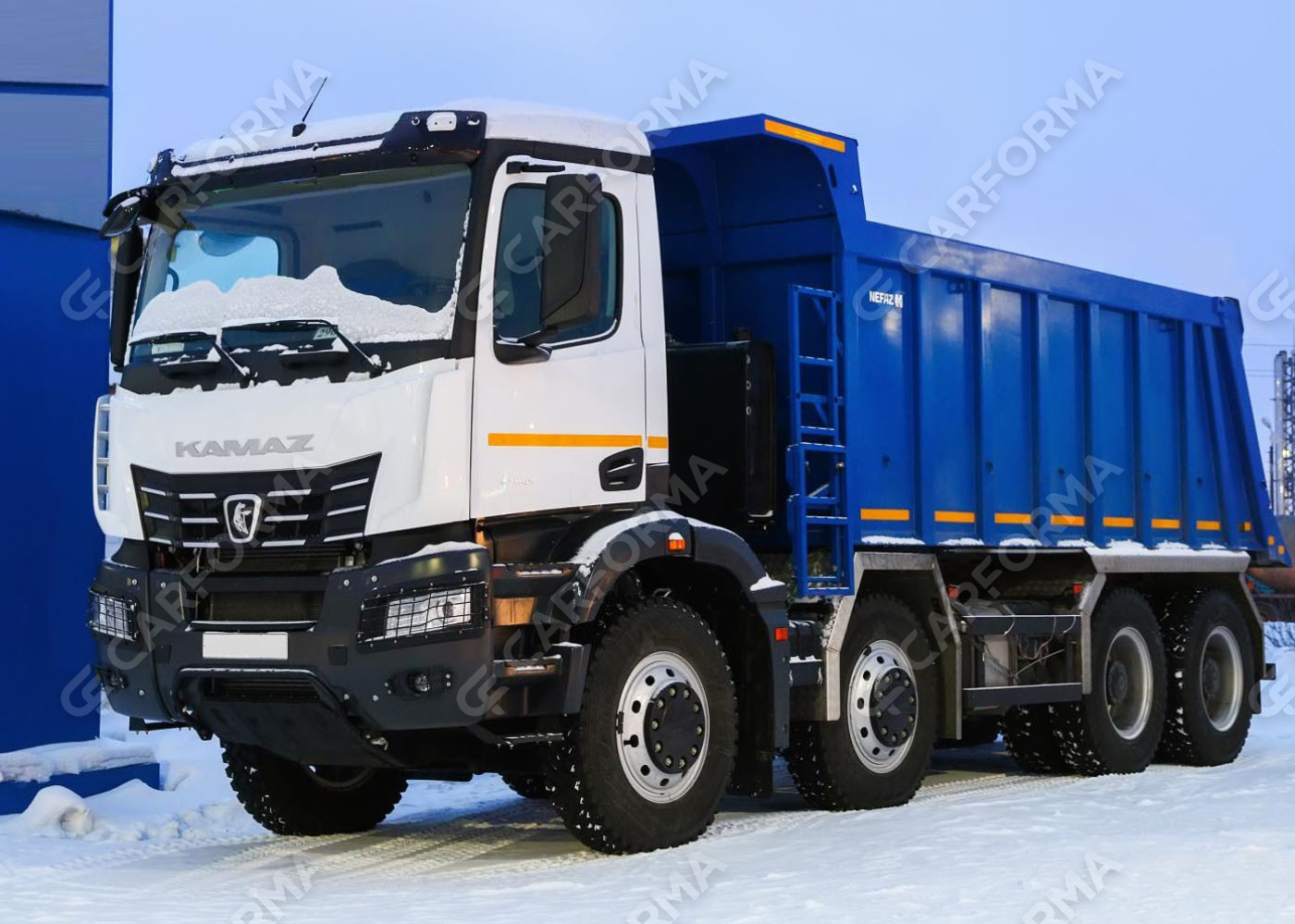 Ворсовые коврики на КамАЗ К5 узкая кабина 6595 2024&nbsp;-&nbsp;2026