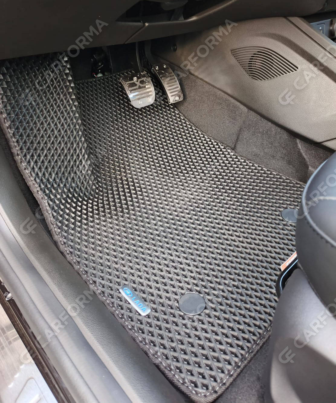 Ворсовые коврики на Lada (ВАЗ) Aura 2023&nbsp;-&nbsp;2026 в Омске