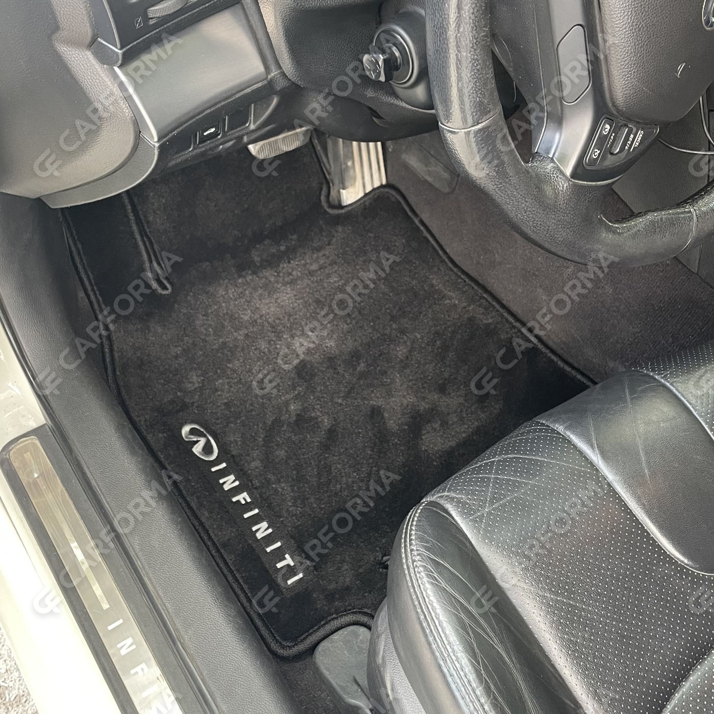 Ворсовые коврики на Infiniti G IV Седан 2006&nbsp;-&nbsp;2014 в Омске