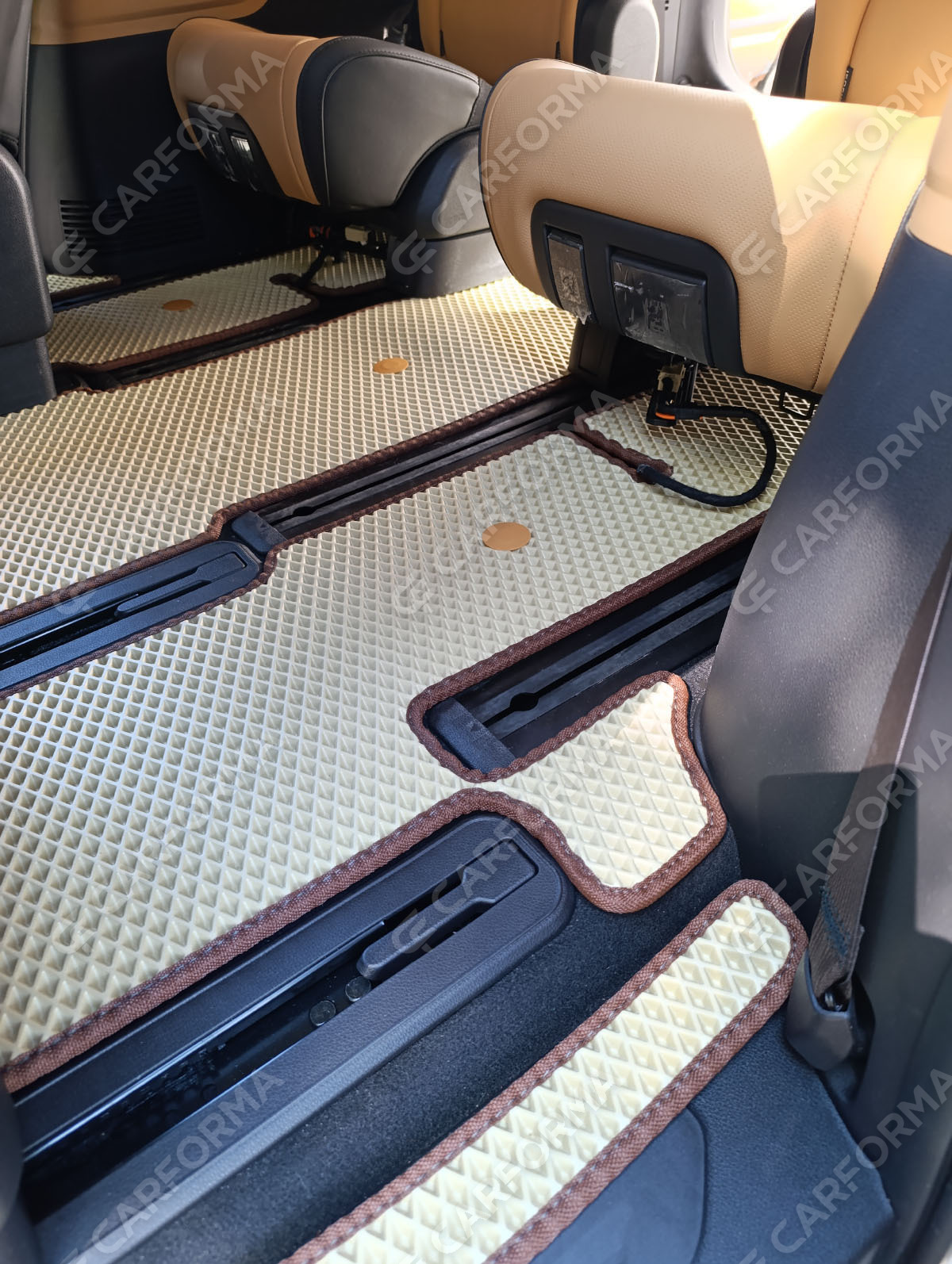 Ворсовые коврики на KIA Carnival IV 11 мест 2020&nbsp;-&nbsp;2026 в Омске