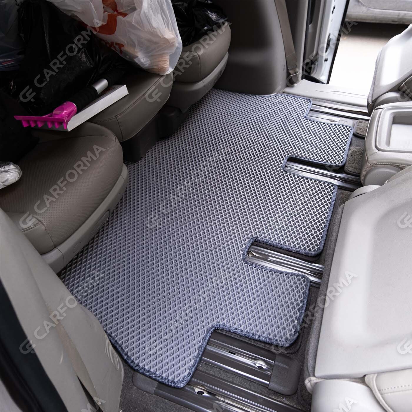 Ворсовые коврики на KIA Carnival III 9 мест и 11 мест 2014&nbsp;-&nbsp;2021 в Омске