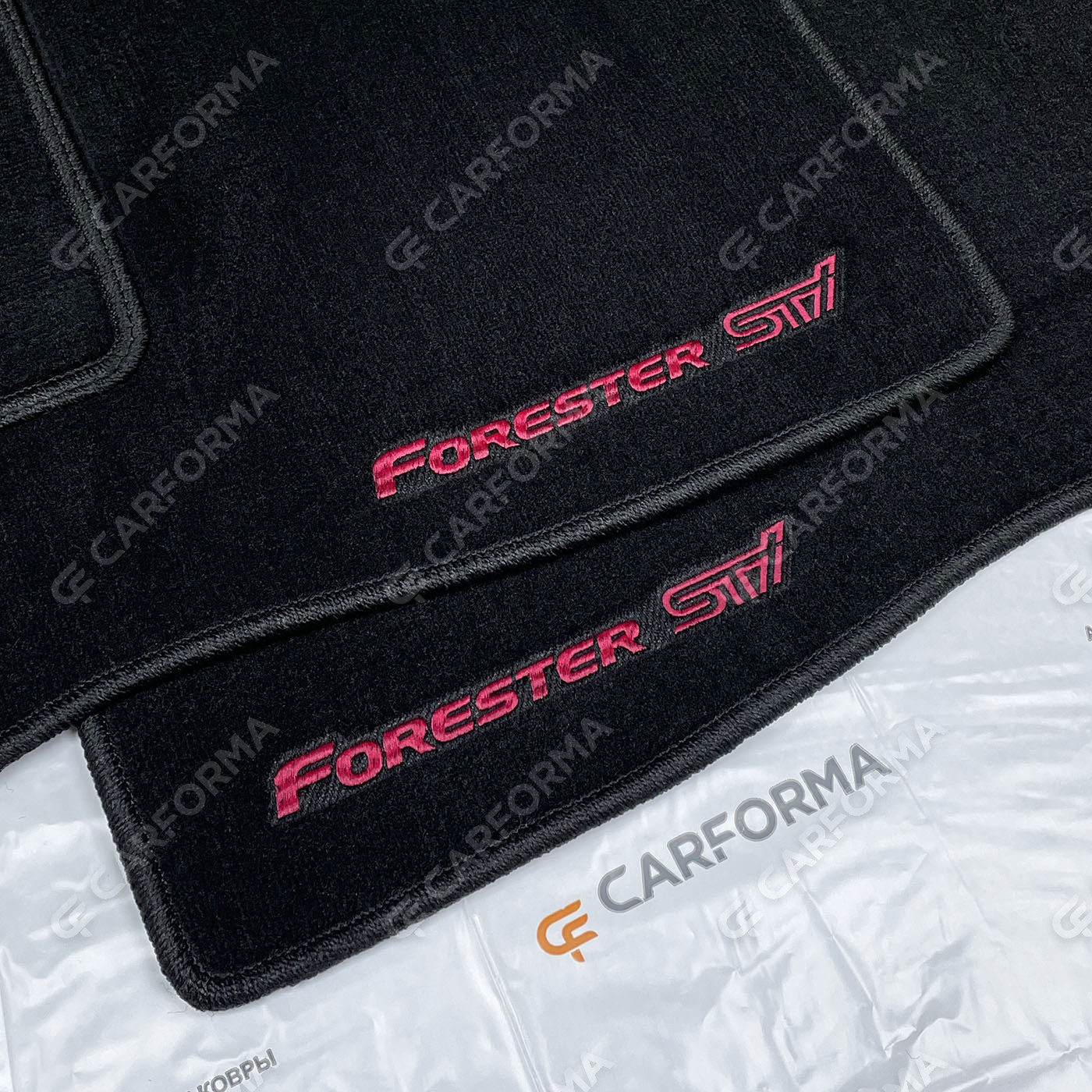 Ворсовые коврики на Subaru Forester III 2007&nbsp;-&nbsp;2013 в Омске