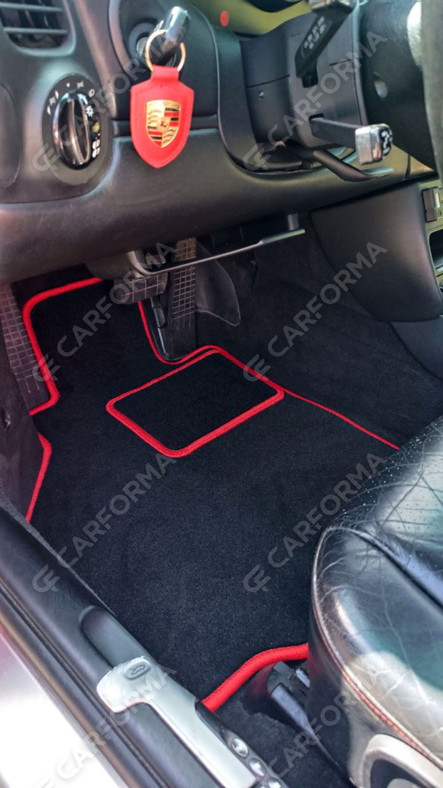 Ворсовые коврики на Porsche 911 (996) 1997&nbsp;-&nbsp;2005 в Омске