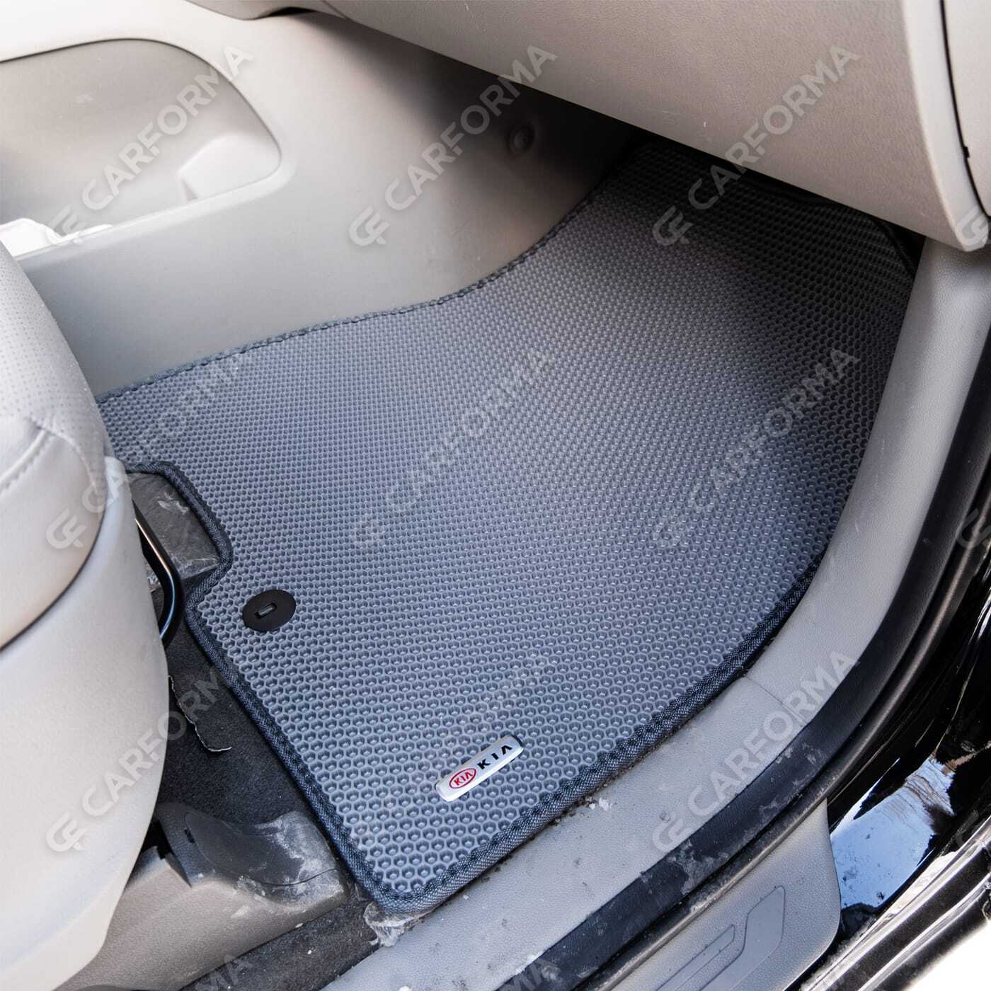 Ворсовые коврики на KIA Carnival III 7 мест 2014&nbsp;-&nbsp;2021 в Омске