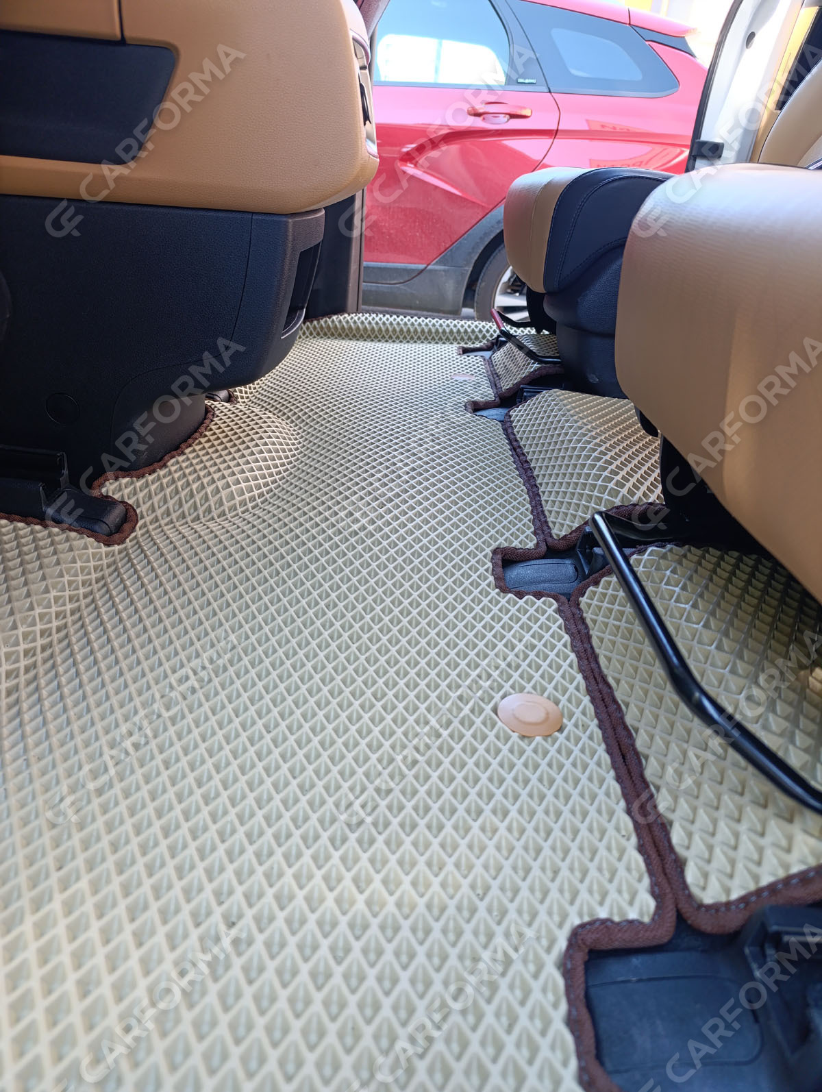 Ворсовые коврики на KIA Carnival IV 11 мест 2020&nbsp;-&nbsp;2026 в Омске