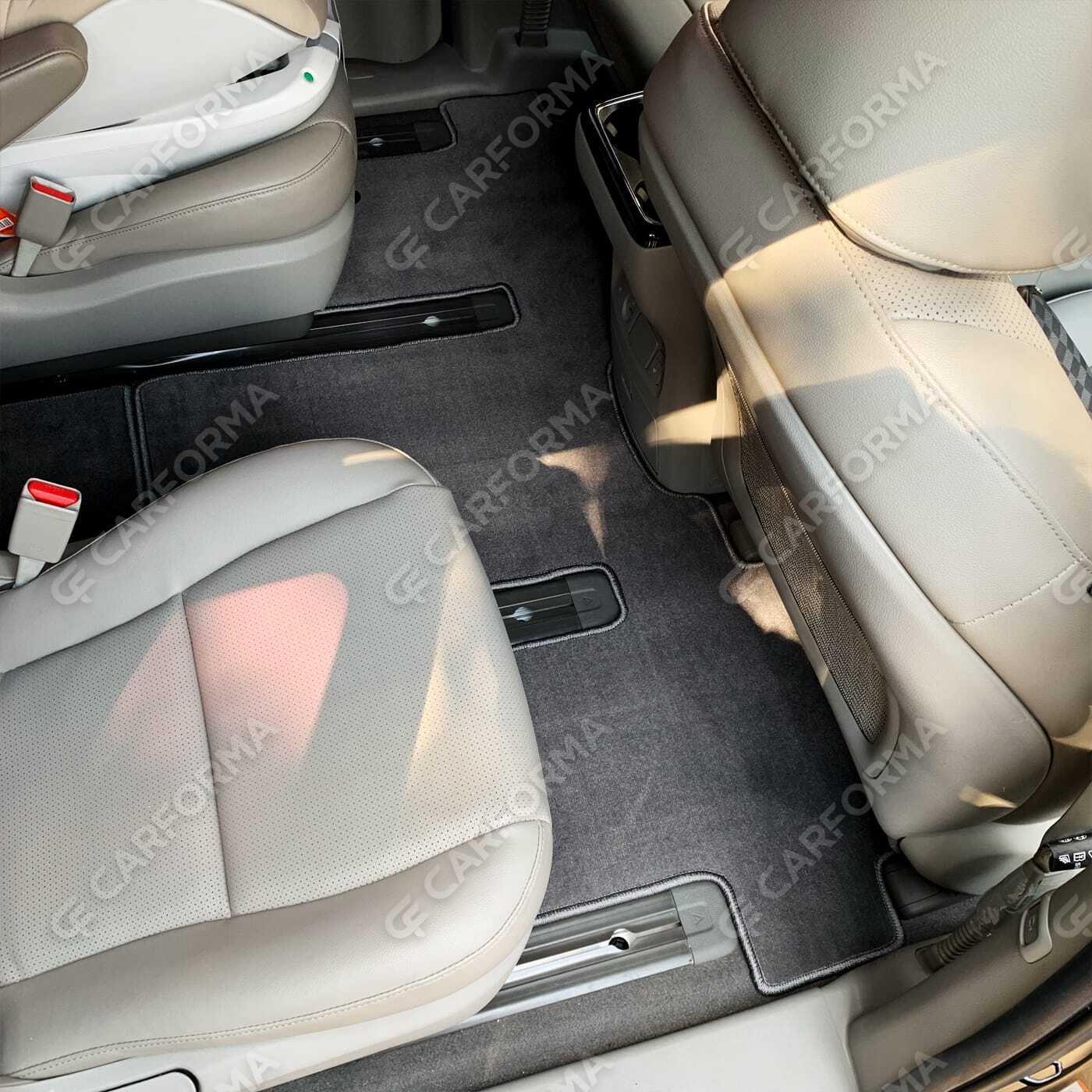 Ворсовые коврики на KIA Carnival III 9 мест и 11 мест 2014&nbsp;-&nbsp;2021 в Омске