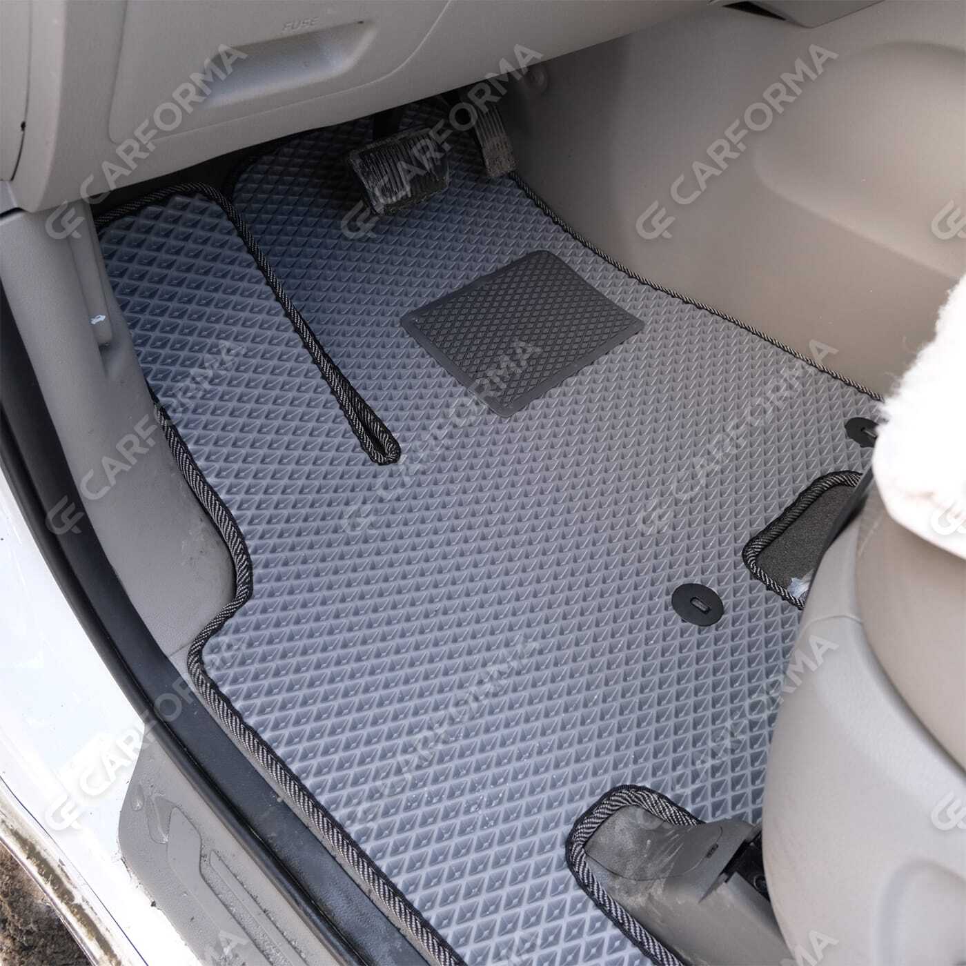 Ворсовые коврики на KIA Carnival III 7 мест 2014&nbsp;-&nbsp;2021 в Омске