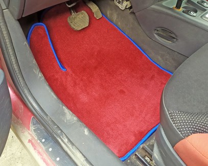 Ворсовые коврики на Citroen C2 2003 - 2009 в Омске