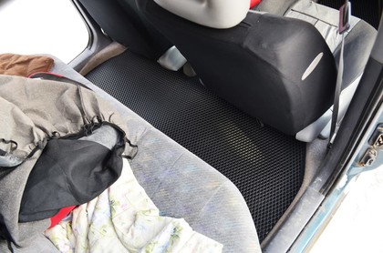 Ворсовые коврики на Toyota Raum I 1997 - 2003 в Омске
