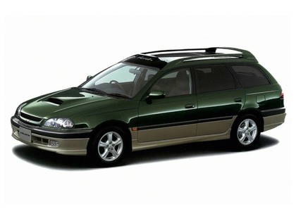 Ворсовые коврики на Toyota Caldina (T21) 1997 - 2002 в Омске