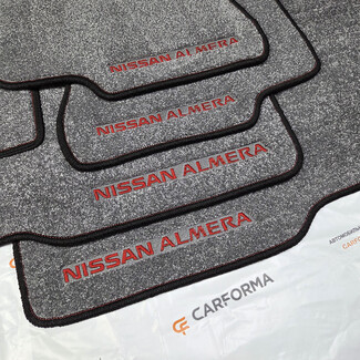 Ворсовые коврики на Nissan Almera Classic (B10) 2006&nbsp;-&nbsp;2013 в Омске