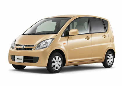 Ворсовые коврики на Daihatsu Move VI 2006 - 2010 в Омске Ворсовые коврики на Daihatsu Move VI 2006 - 2010 в Омске