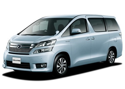 Ворсовые коврики на Toyota Vellfire (H20) 2008 - 2015 в Омске
