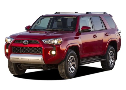 Ворсовые коврики на Toyota 4runner V 2009 - 2024 в Омске