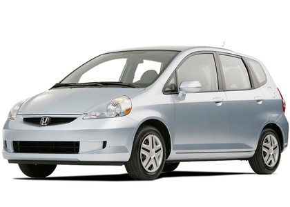 Ворсовые коврики на Honda Fit I 2001 - 2007 в Омске