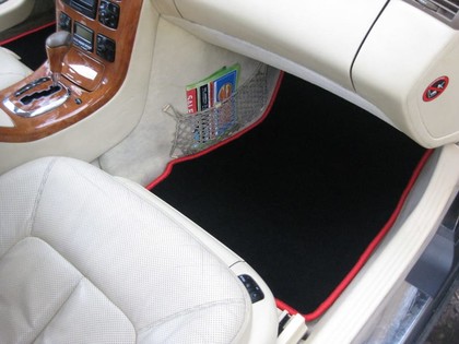 Ворсовые коврики на Mercedes CL (C215) 1998 - 2006 в Омске