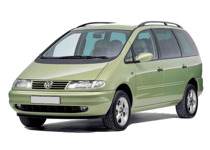 Ворсовые коврики на Volkswagen Sharan I 1995 - 2010 в Омске