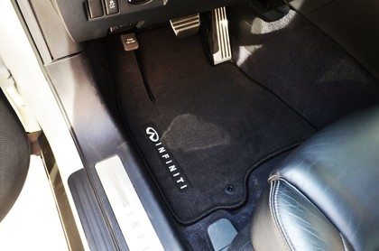 Ворсовые коврики на Infiniti FX II 2009 - 2014 в Омске
