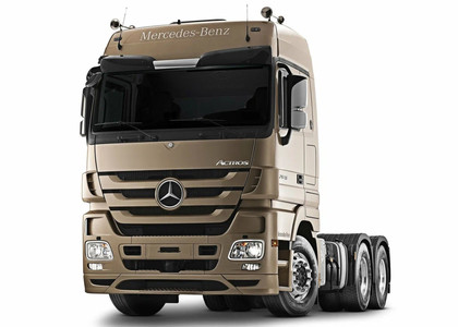 Коврики на Mercedes Actros MP3 тягач 2008 - 2020 в Омске