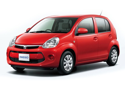 EVA коврики на Toyota Passo II 2010 - 2016 в Омске