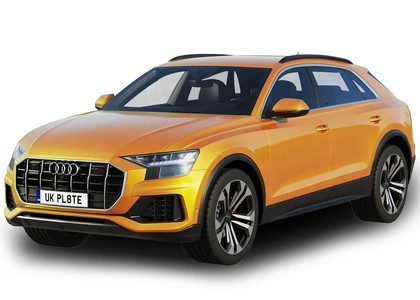 EVA коврики на Audi Q8 2018 - 2025 в Омске