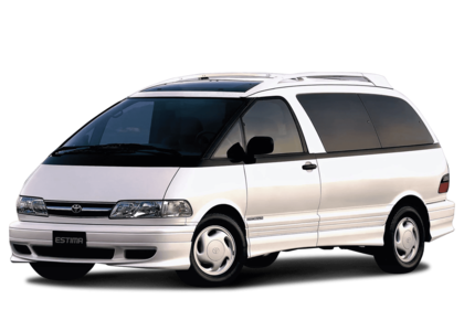 Ворсовые коврики на Toyota Estima I 1990 - 1999 в Омске