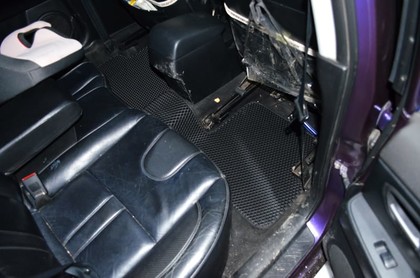 Ворсовые коврики на Mazda Axela I 2003 - 2009 в Омске