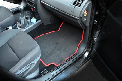 Ворсовые коврики на Renault Megane II 2002 - 2008 в Омске