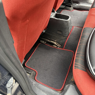 Ворсовые коврики на Opel Corsa D 2006 - 2014 в Омске Ворсовые коврики на Opel Corsa D 2006 - 2014 в Омске