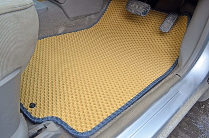 Ворсовые коврики на Nissan March (K12) 2002 - 2010 в Омске